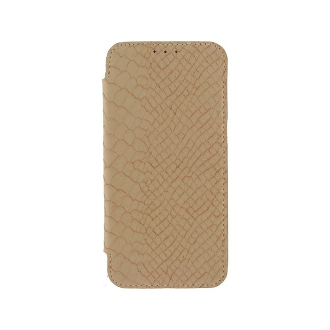 Mobilize Slim Booklet Samsung Galaxy S7 Soft Snake Creamy Rose