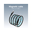 Mobilize Magnetic Nylon Cable - USB-C to USB-C - 1m. - 100W Black