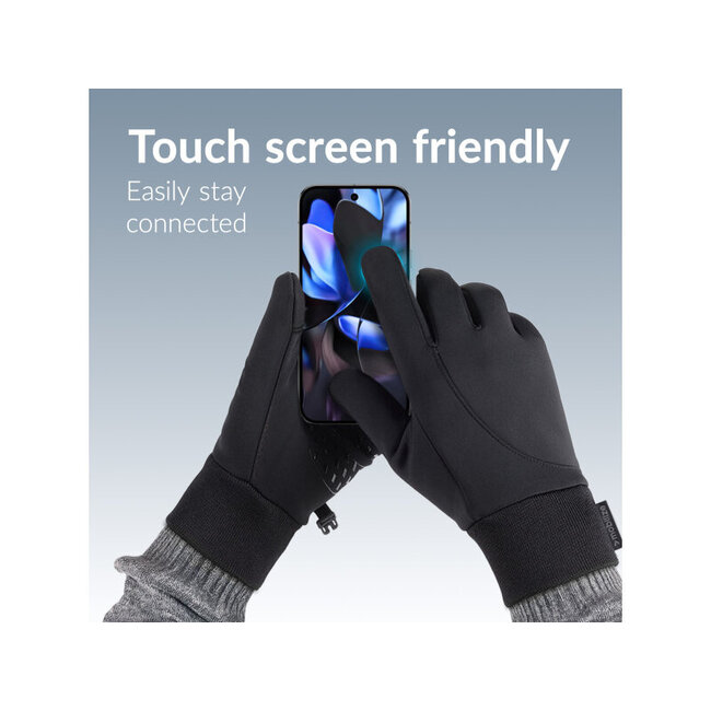 Mobilize Smart Winter Gloves (L) Black