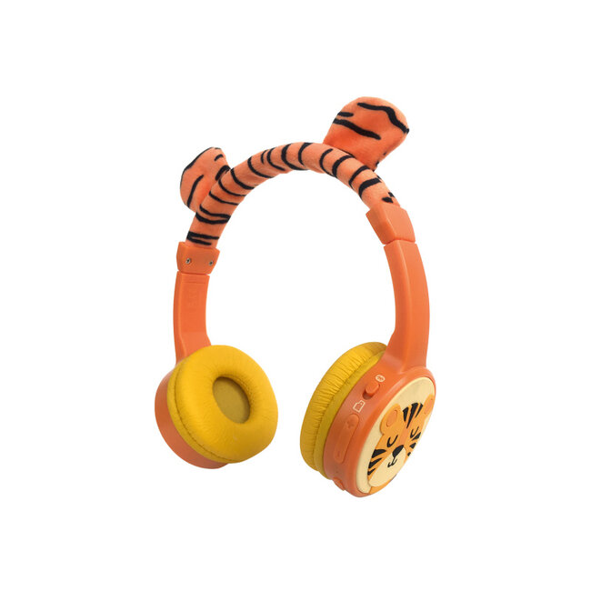 Mobilize Wireless/Wired Over Ear Kids Headphone 85dB Tiger