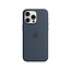 MT1P3ZM/A Apple Silicone Case with MagSafe iPhone 15 Pro Max Storm Blue