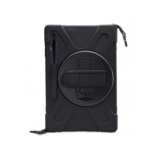 Xccess Xccess Survivor All-round Case Samsung Galaxy Tab S7+/S8+ 12.4 Black (Screenless)