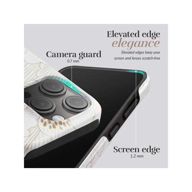 MIO White Roses Magsafe Compatible for iPhone 16 Pro