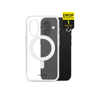 Mobilize Mobilize Magsafe Compatible Naked Protection Case for Apple iPhone 16 Clear