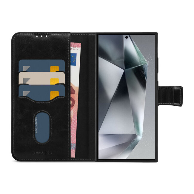 Mobilize 2in1 Magsafe Compatible Gelly Wallet Case Samsung Galaxy S24 Ultra 5G Black