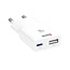 Swissten Snellader 30W Slim Design - USB-C & USB-A Poort