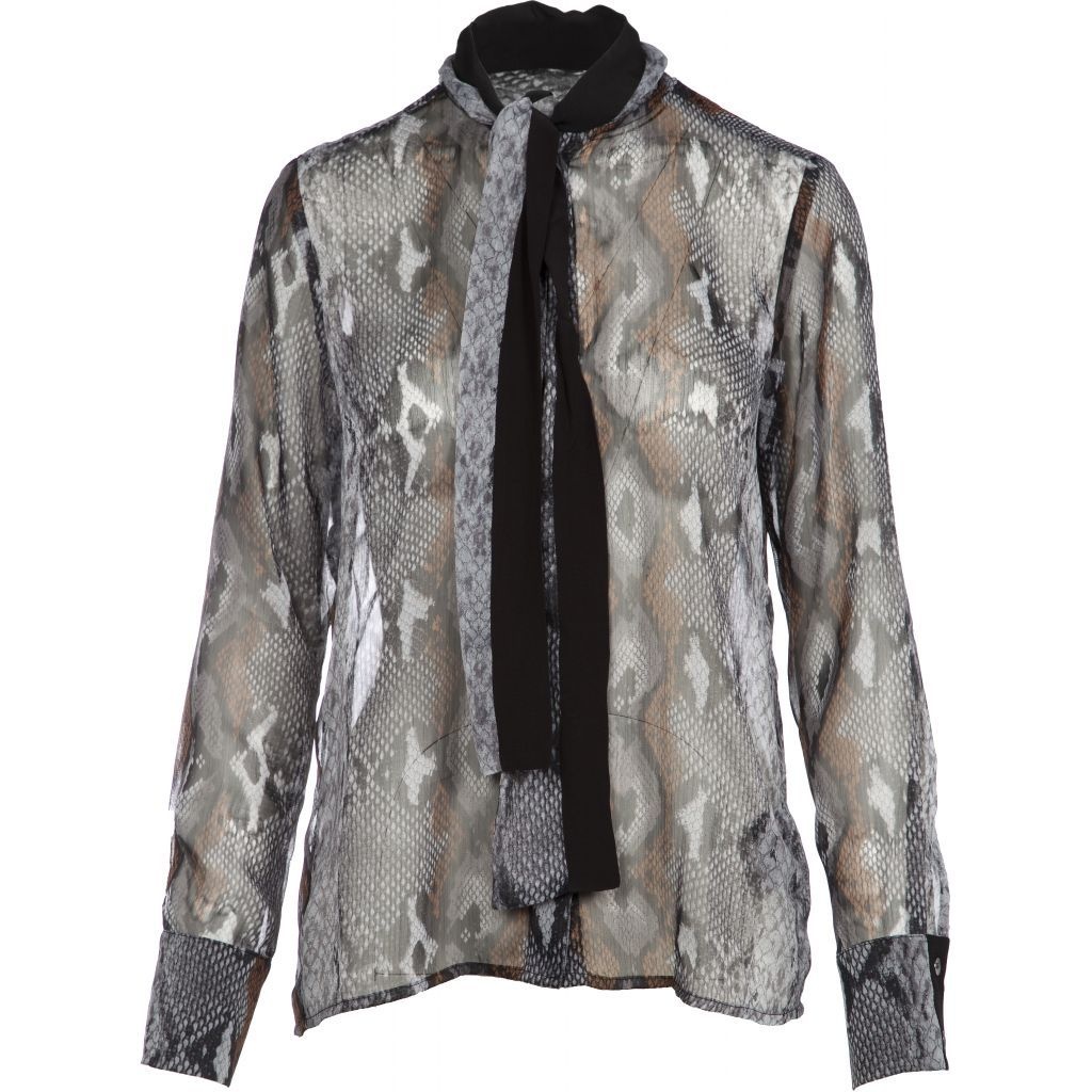 NU Denmark slangenprint blouse 6111-40 - Wimber fashion online shop