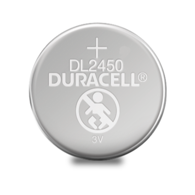 Duracell Knoopcel batterij lithium CR2450 blister 1