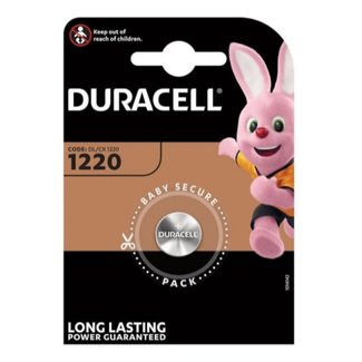 Duracell Knoopcel batterij CR1220 blister 1