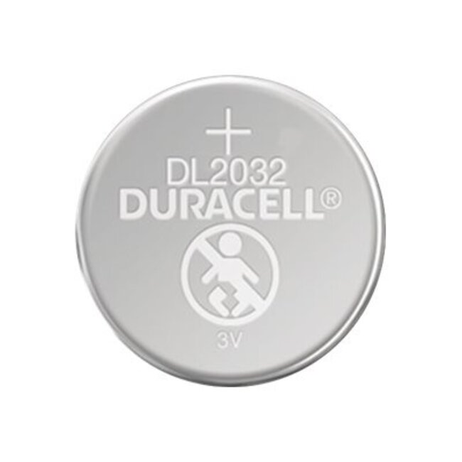 Duracell Knoopcel batterij Lithium CR2032 blister 2