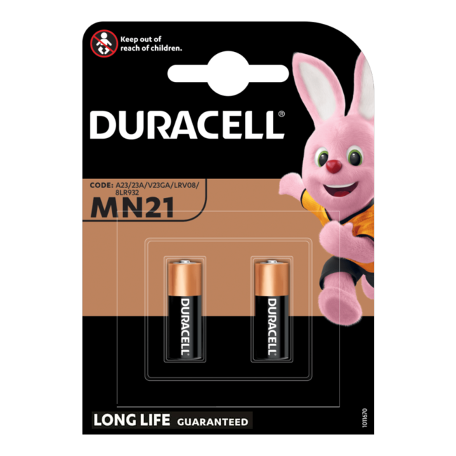 Duracell Batterij 12 volt MN21 blister 2