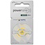 PowerOne 2 stuks P10 Geel PowerOne oplaadbare hoorbatterijen accuplus Ni-MH