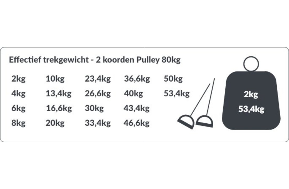 Proline Pulley Explosive, wandmodel