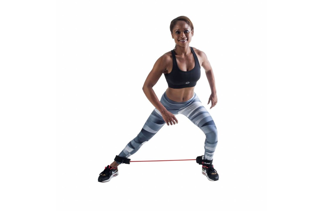 Pure2Improve Lateral Trainer zwart/rood
