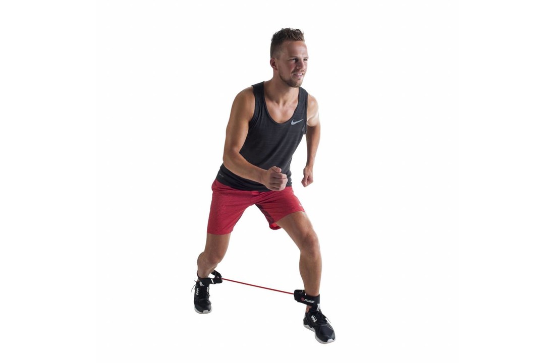 Pure2Improve Lateral Trainer zwart/rood