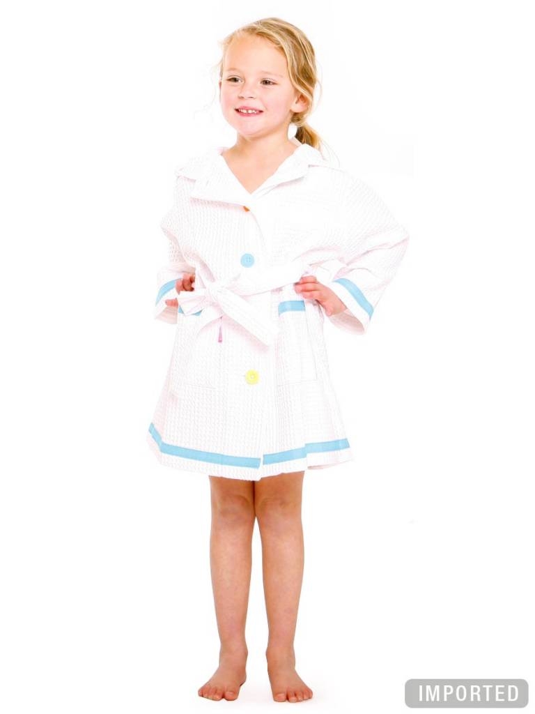 Terry Rich Australia Spa Pool Robe Aqua Trim Destination Beach