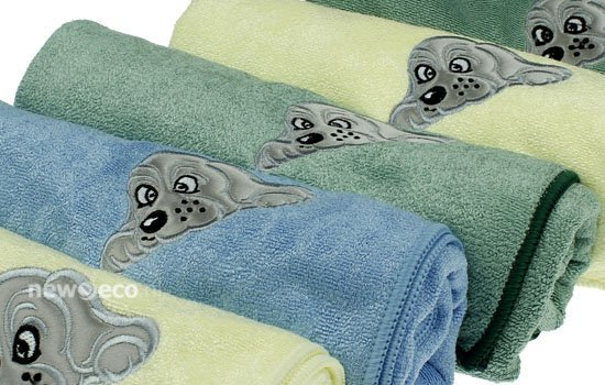 Hondenhanddoeken van microvezel