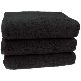 Neweco® Strandlaken xl zwart 100x200 cm