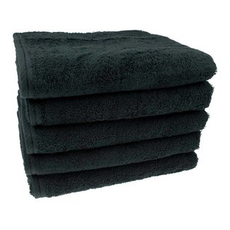 Organic handdoek zwart