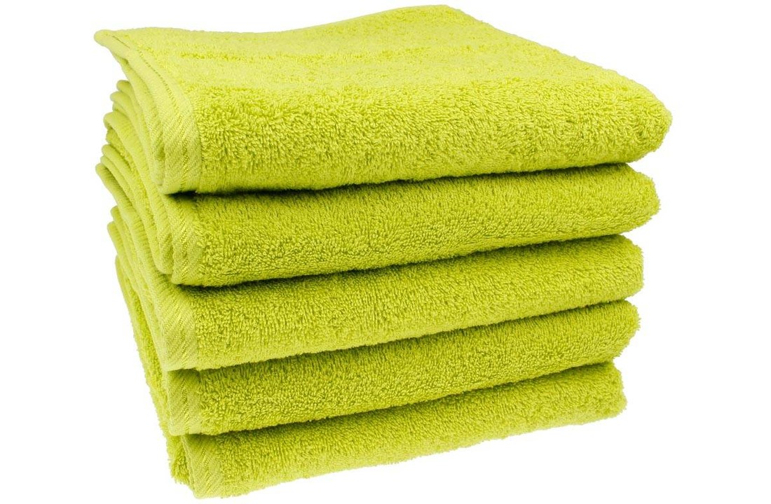 Handdoek Kiwi groen 50x100 cm