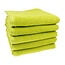 Organic handdoek 50x100 cm kiwi groen