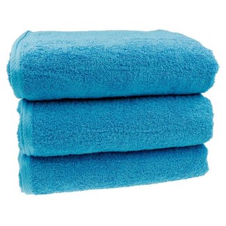 Neweco Organic sauna handdoek aqua blauw