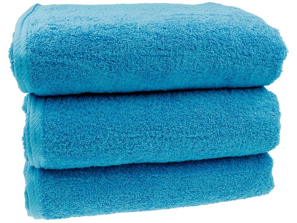 rustig aan Heel boos optillen Sauna handdoek - Aqua blauw 80 x 200 cm - Neweco B.V.