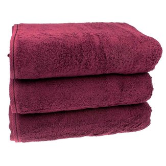 Neweco Organic sauna handdoek aubergine