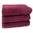 Organic sauna handdoek 80x200 cm aubergine