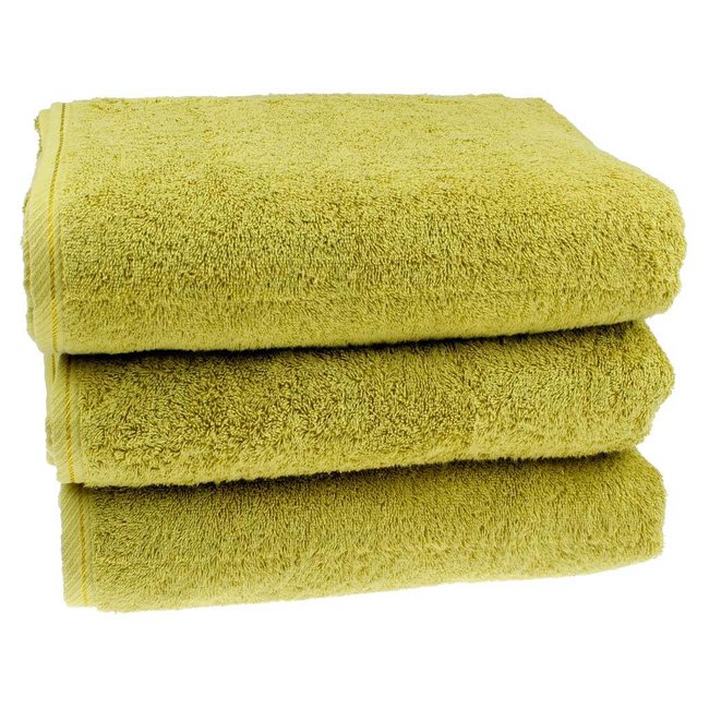 Organic sauna handdoek 80x200 cm olijf