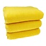 Sauna handdoek geel 80x200 cm