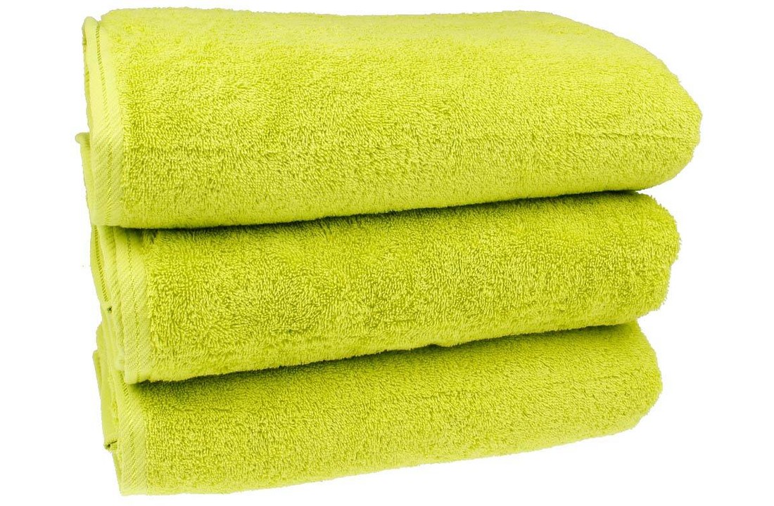 Sauna handdoek Kiwi groen 80x200 cm