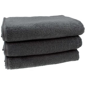 Organic douchelaken antraciet