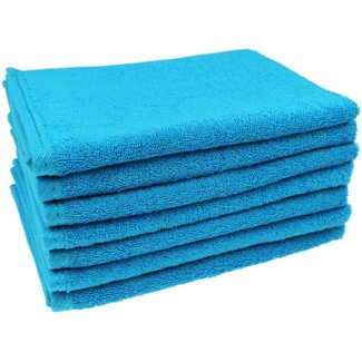 Neweco Organic gastendoekje aqua blauw