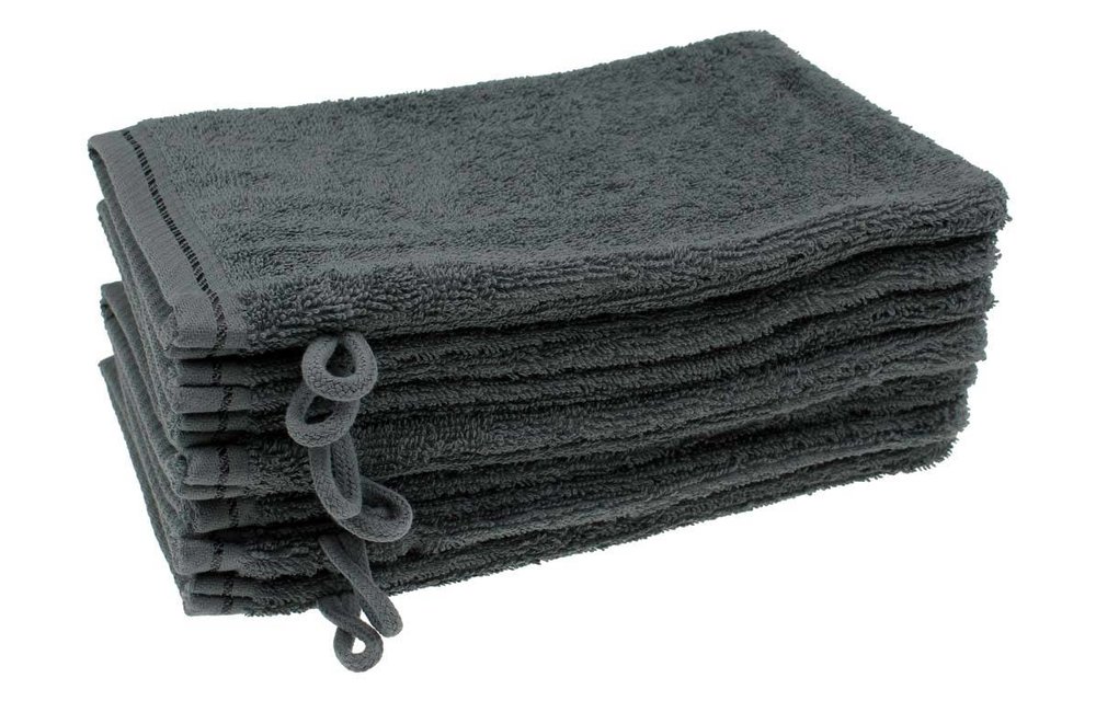 Washandje Antraciet grijs