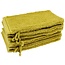 Organic washandje 16x22 cm olijf