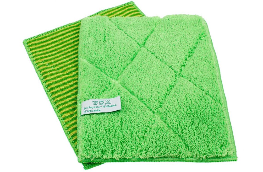 Schuur- en sponsdoek met antibacteriële werking 20x25 cm