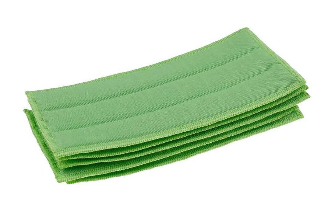 Cleano microvezel glasmop 11x25 cm met velcro