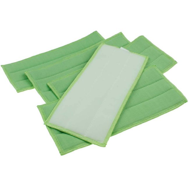 Cleano microvezel glasmop met velcro rug