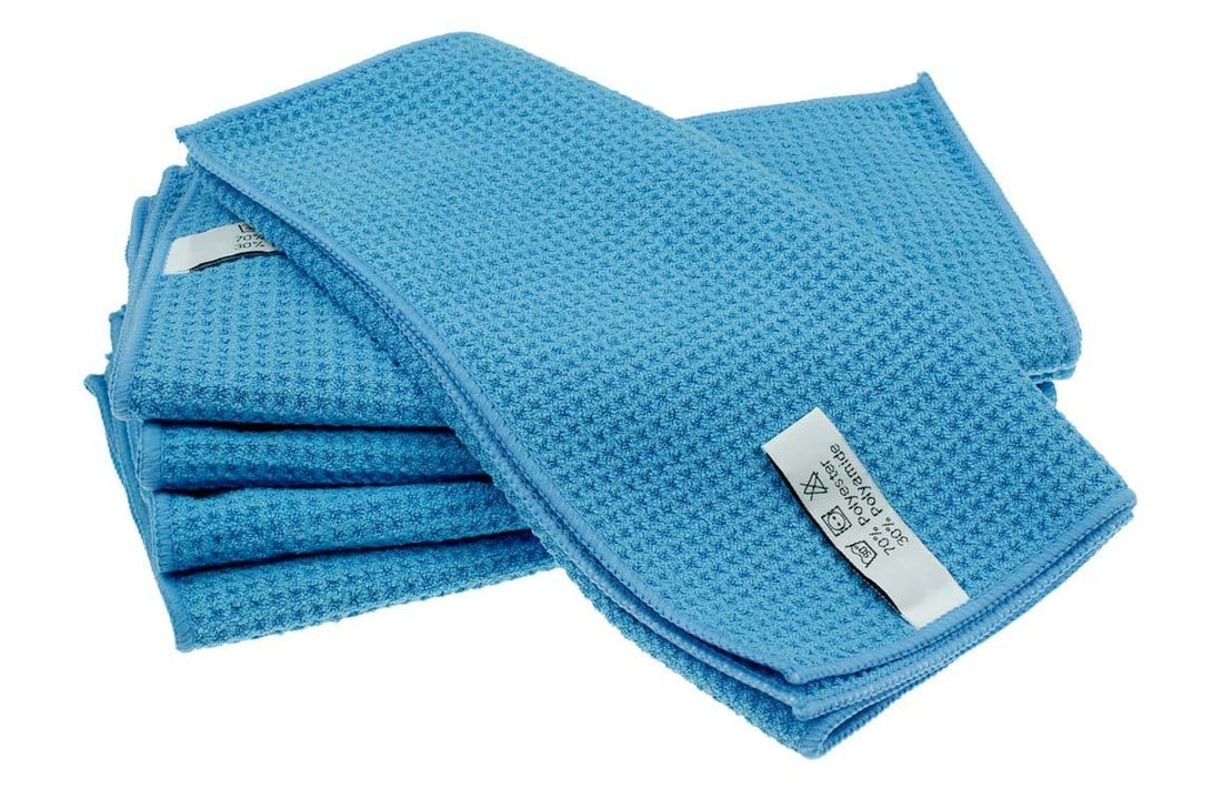 Gewafelde microvezel mopdoek 55x27 cm