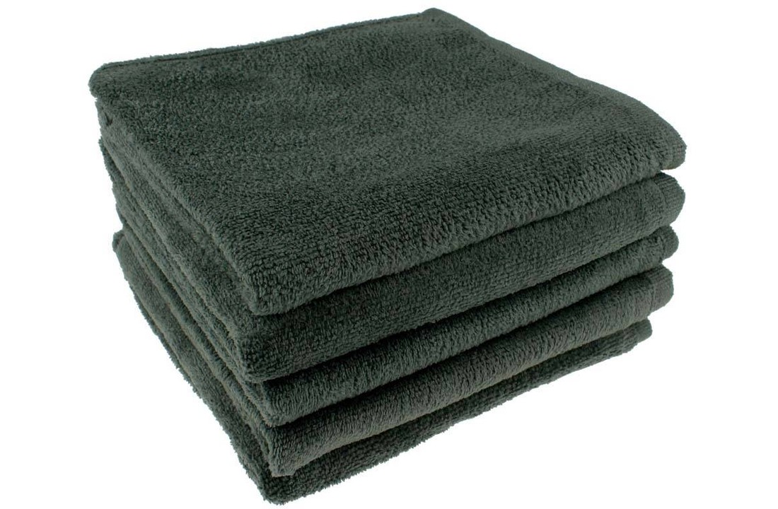Microvezel handdoek antraciet 45x90 cm
