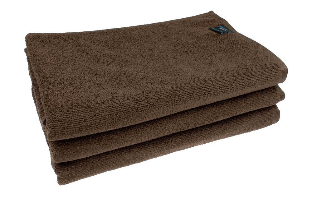 Microvezel douchelaken chocoladebruin 70x140 cm