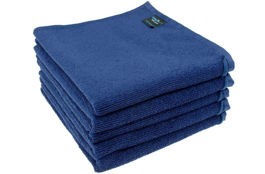 Microvezel handdoek Marineblauw 45x90 cm