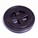 Emmer met grit guard en waterdichte schroefdeksel Emmer met grit guard en waterdichte schroefdeksel