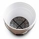 Emmer met grit guard en waterdichte schroefdeksel Emmer met grit guard en waterdichte schroefdeksel