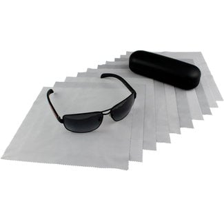 Neweco 10-pak opticien brillendoekjes grijs