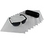 Neweco 10-pak opticien brillendoekjes grijs