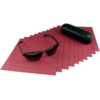 Neweco 10-pak opticien brillendoekjes bordeaux
