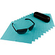 Neweco® 10-pak microvezel brillendoekjes flessengroen 20x20 cm Neweco® 10-pak microvezel brillendoekjes flessengroen 20x20 cm