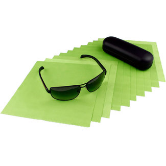 Neweco 10-pak opticien brillendoekjes lichtgroen
